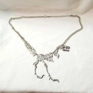 Dinosaur Skeleton Necklace